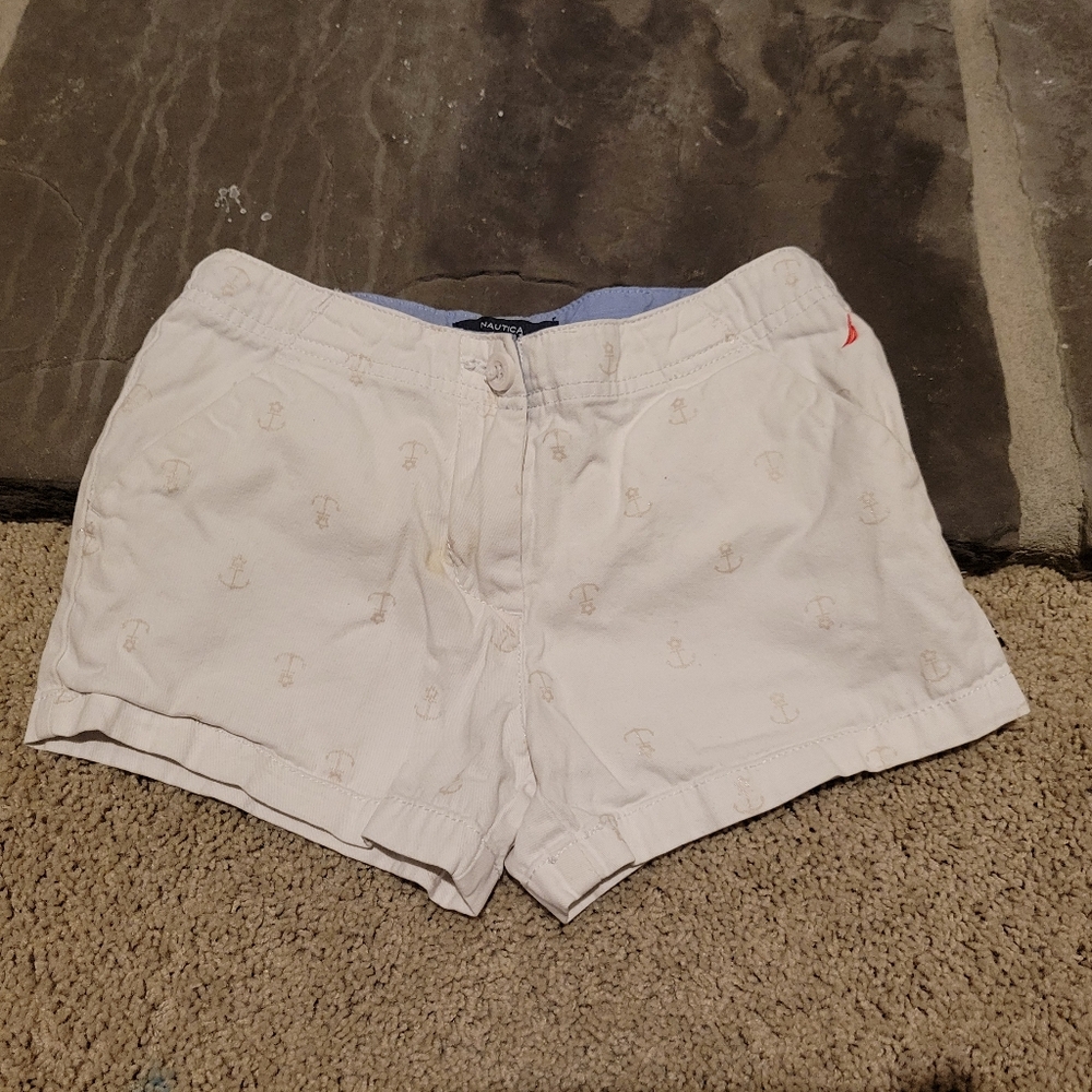 girls Nautica twill shorts